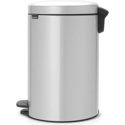 NewIcon - Pattumiera a Pedale 20 L con Inserto in Plastica