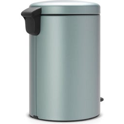 NewIcon - Pattumiera a Pedale 20 L con Inserto in Plastica