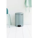 NewIcon - Pattumiera a Pedale 20 L con Inserto in Plastica