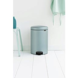 NewIcon - Pattumiera a Pedale 20 L con Inserto in Plastica
