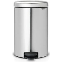 NewIcon - Pattumiera a Pedale 20 L con Inserto in Plastica