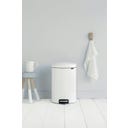 NewIcon - Pattumiera a Pedale 20 L con Inserto in Plastica