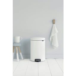 NewIcon - Pattumiera a Pedale 20 L con Inserto in Plastica