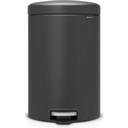NewIcon - Pattumiera a Pedale 20 L con Inserto in Plastica