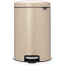 NewIcon - Pattumiera a Pedale 20 L con Inserto in Plastica