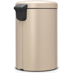 NewIcon - Pattumiera a Pedale 20 L con Inserto in Plastica