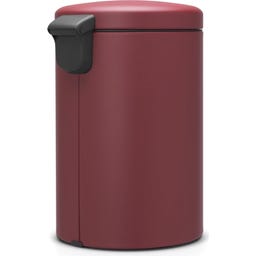 NewIcon - Pattumiera a Pedale 20 L con Inserto in Plastica
