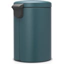 NewIcon - Pattumiera a Pedale 20 L con Inserto in Plastica