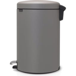 NewIcon - Pattumiera a Pedale 20 L con Inserto in Plastica