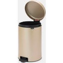 NewIcon - Pattumiera a Pedale 20 L con Inserto in Plastica