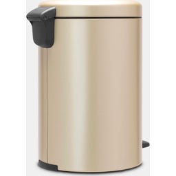 NewIcon - Pattumiera a Pedale 20 L con Inserto in Plastica