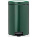 NewIcon - Pattumiera a Pedale 20 L con Inserto in Plastica