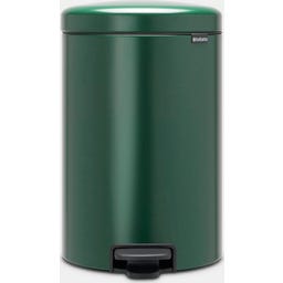 NewIcon - Pattumiera a Pedale 20 L con Inserto in Plastica
