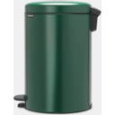 NewIcon - Pattumiera a Pedale 20 L con Inserto in Plastica