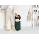 NewIcon - Pattumiera a Pedale 20 L con Inserto in Plastica