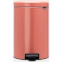 NewIcon - Pattumiera a Pedale 20 L con Inserto in Plastica
