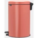 NewIcon - Pattumiera a Pedale 20 L con Inserto in Plastica
