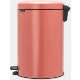 NewIcon - Pattumiera a Pedale 20 L con Inserto in Plastica