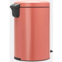 NewIcon - Pattumiera a Pedale 20 L con Inserto in Plastica