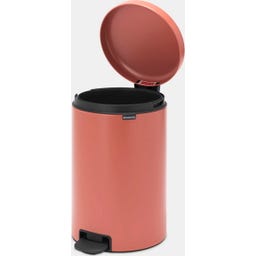 NewIcon - Pattumiera a Pedale 20 L con Inserto in Plastica