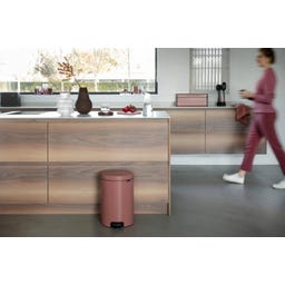 NewIcon - Pattumiera a Pedale 20 L con Inserto in Plastica