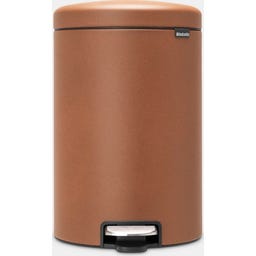 NewIcon - Pattumiera a Pedale 20 L con Inserto in Plastica