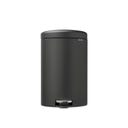 NewIcon - Pattumiera a Pedale 20 L con Inserto in Plastica