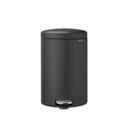 NewIcon - Pattumiera a Pedale 20 L con Inserto in Plastica