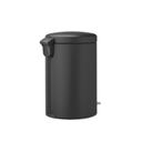 NewIcon - Pattumiera a Pedale 20 L con Inserto in Plastica
