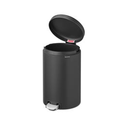 NewIcon - Pattumiera a Pedale 20 L con Inserto in Plastica