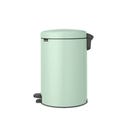 NewIcon - Pattumiera a Pedale 20 L con Inserto in Plastica