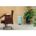NewIcon - Pattumiera a Pedale 20 L con Inserto in Plastica