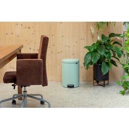 NewIcon - Pattumiera a Pedale 20 L con Inserto in Plastica