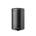NewIcon - Pattumiera a Pedale 20 L con Inserto in Plastica