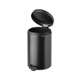 NewIcon - Pattumiera a Pedale 20 L con Inserto in Plastica
