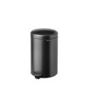 NewIcon - Pattumiera a Pedale 20 L con Inserto in Plastica