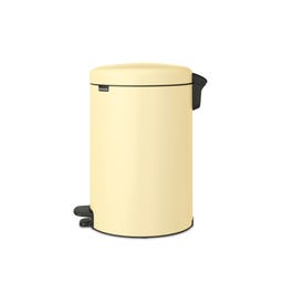 NewIcon - Pattumiera a Pedale 20 L con Inserto in Plastica