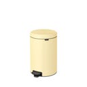 NewIcon - Pattumiera a Pedale 20 L con Inserto in Plastica