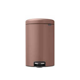 NewIcon - Pattumiera a Pedale 20 L con Inserto in Plastica