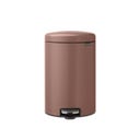 NewIcon - Pattumiera a Pedale 20 L con Inserto in Plastica