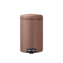 NewIcon - Pattumiera a Pedale 20 L con Inserto in Plastica