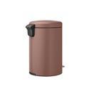 NewIcon - Pattumiera a Pedale 20 L con Inserto in Plastica