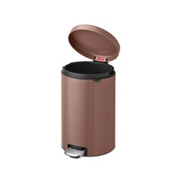 NewIcon - Pattumiera a Pedale 20 L con Inserto in Plastica