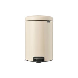 NewIcon - Pattumiera a Pedale 20 L con Inserto in Plastica