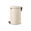 NewIcon - Pattumiera a Pedale 20 L con Inserto in Plastica