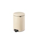 NewIcon - Pattumiera a Pedale 20 L con Inserto in Plastica