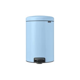 NewIcon - Pattumiera a Pedale 20 L con Inserto in Plastica