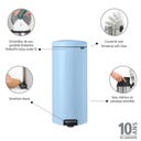 Brabantia NewIcon Pedaalemmer, 30 Liter