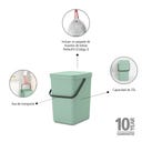 Brabantia Sort & Go Afvalemmer, 25 Liter
