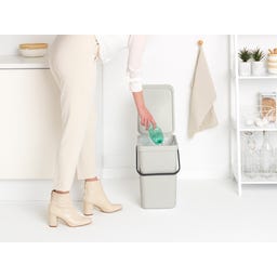 Brabantia Sort & Go Afvalemmer, 25 Liter
